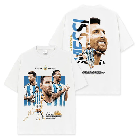 VINTAGE GRAPHIC TEE&HOODIE | Messi V9.21