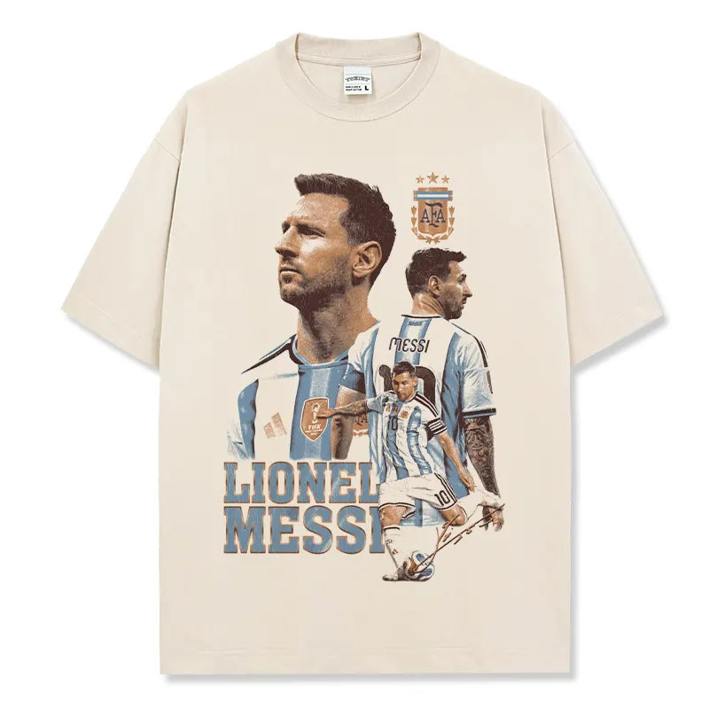 VINTAGE GRAPHIC TEE&HOODIE | Messi V9.22