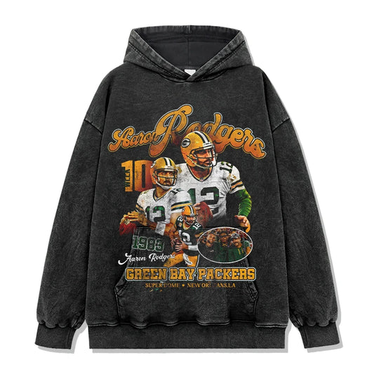 VINTAGE GRAPHIC TEE&HOODIE |Aaron Rodgers V8.28