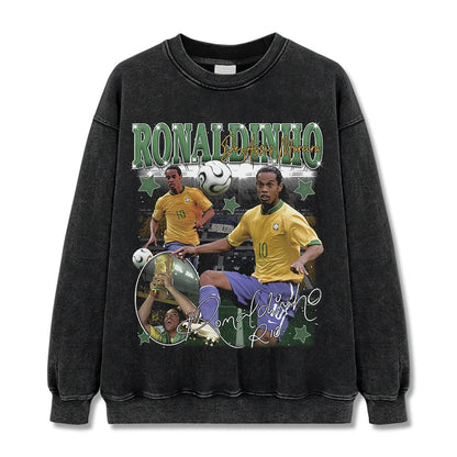 HIGH STREET SOCCER STAR BEDRUCKTES VINTAGE-T-SHIRT | LAMINE YAMAL V5.28