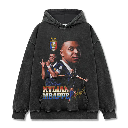 VINTAGE GRAPHIC TEE&HOODIE | Mbappe V9.23