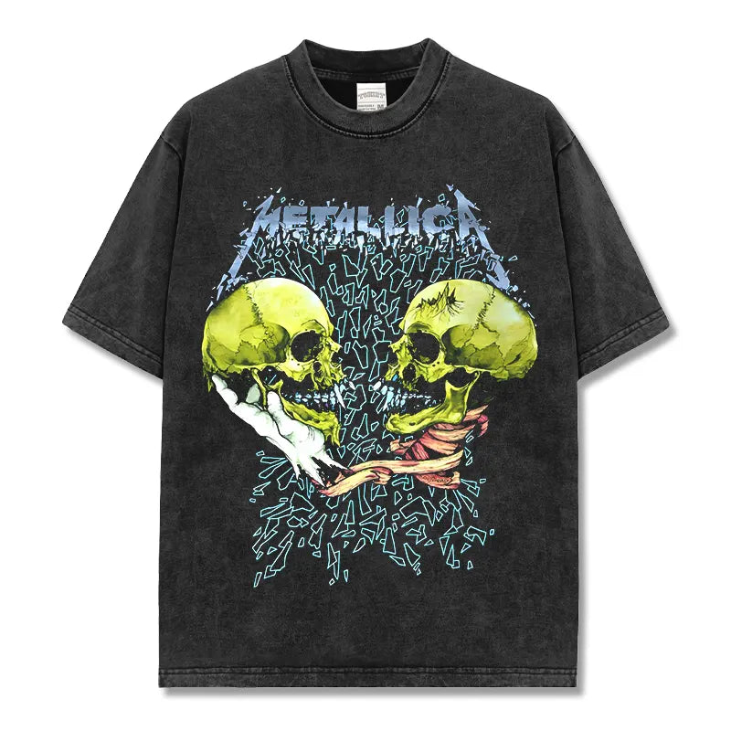 HIGH STREET HIP-HOP STAR BEDRUCKTES VINTAGE-T-SHIRT | CHRIS BROWN V7.6