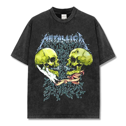 HIGH STREET HIP-HOP STAR BEDRUCKTES VINTAGE-T-SHIRT | CHRIS BROWN V7.6