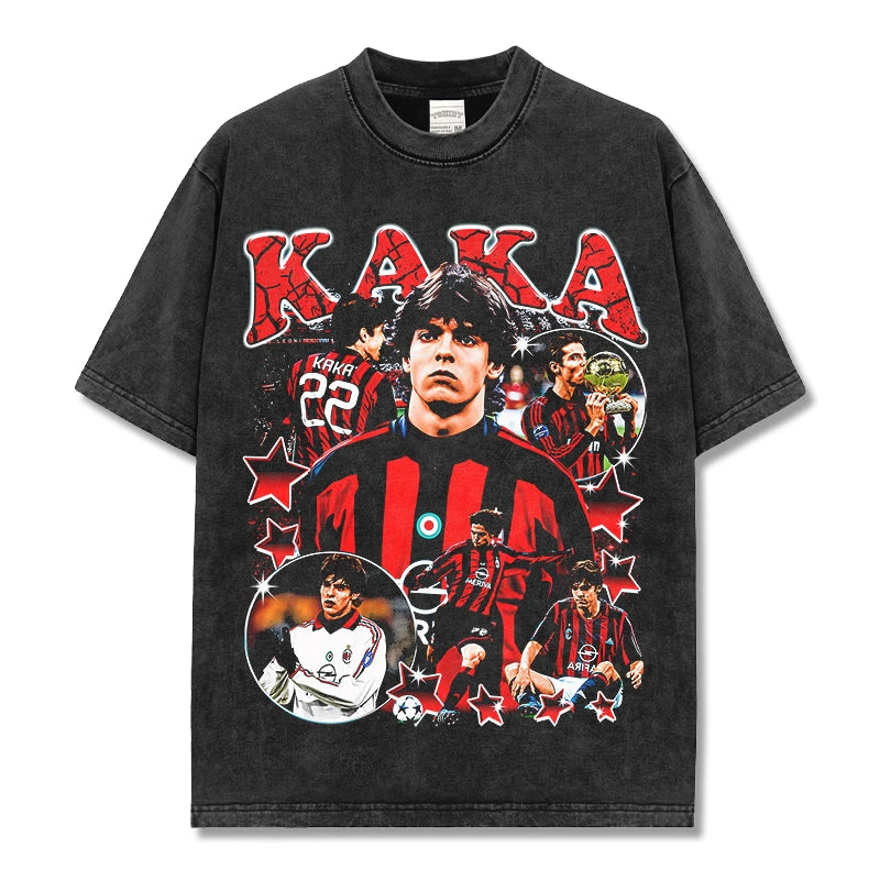 HIGH STREET SOCCER STAR BEDRUCKTES VINTAGE-T-SHIRT | LAMINE YAMAL V5.28