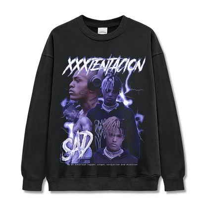 HIGH STREET HIP-HOP STAR BEDRUCKTES VINTAGE-T-SHIRT | CHRIS BROWN V7.6