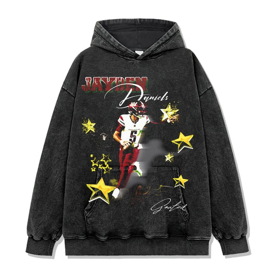 VINTAGE GRAPHIC TEE&HOODIE |Jayden Daniels V8.28