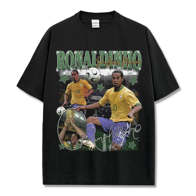HIGH STREET SOCCER STAR BEDRUCKTES VINTAGE-T-SHIRT | LAMINE YAMAL V5.28