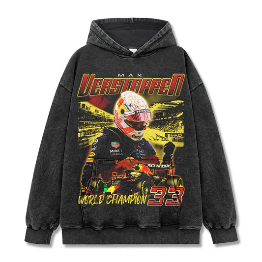 VINTAGE GRAPHIC TEE&HOODIE |Max Verstappen V8.30