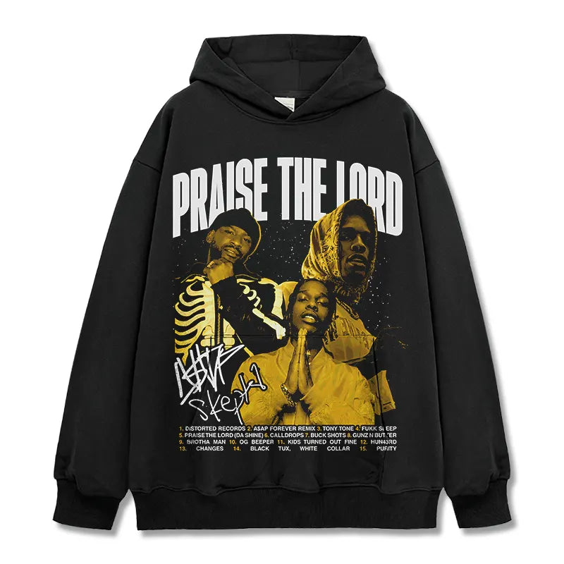 HIGH STREET HIP-HOP STAR BEDRUCKTES VINTAGE-T-SHIRT | CHRIS BROWN V7.6