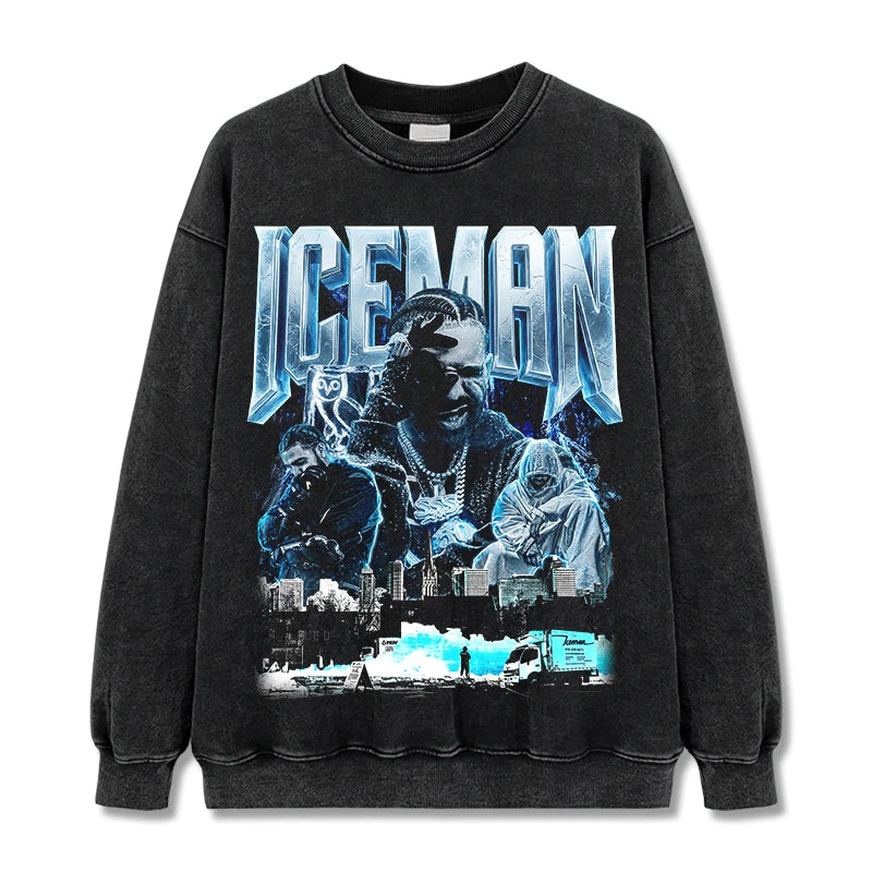 HIGH STREET HIP-HOP STAR BEDRUCKTES VINTAGE-T-SHIRT | CHRIS BROWN V7.6