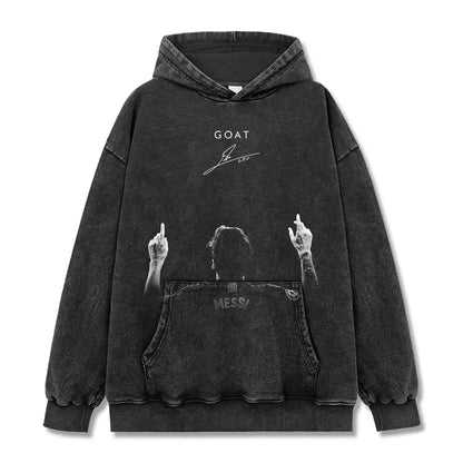 VINTAGE GRAPHIC TEE&HOODIE | Messi V9.23