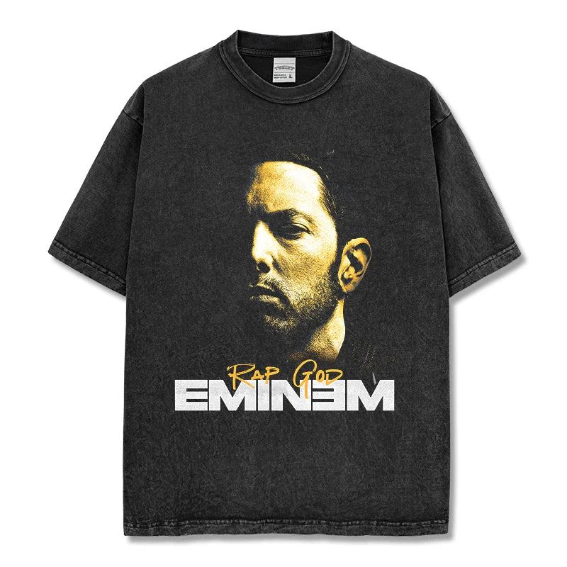 HIGH STREET HIP-HOP STAR BEDRUCKTES VINTAGE-T-SHIRT | CHRIS BROWN V7.6