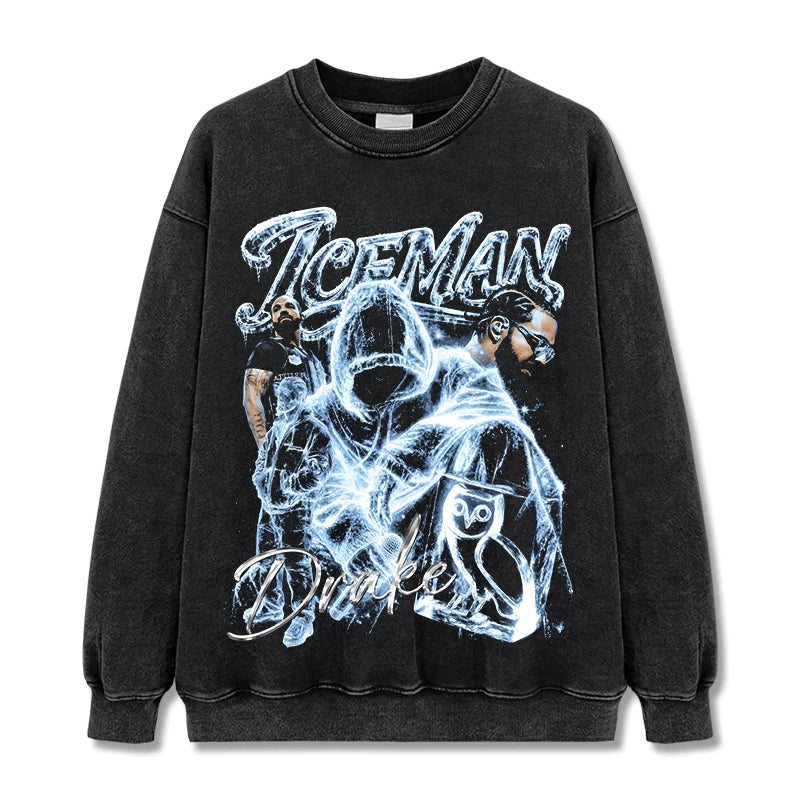 HIGH STREET HIP-HOP STAR BEDRUCKTES VINTAGE-T-SHIRT | CHRIS BROWN V7.6