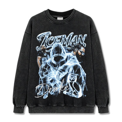 HIGH STREET HIP-HOP STAR BEDRUCKTES VINTAGE-T-SHIRT | CHRIS BROWN V7.6