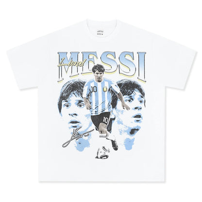 HIGH STREET SOCCER STAR BEDRUCKTES VINTAGE-T-SHIRT | NEYMAR V6.2