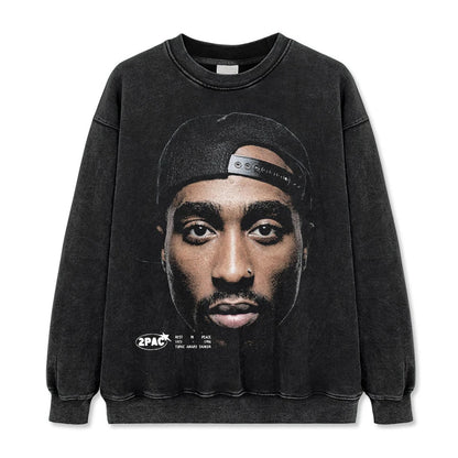 HIGH STREET HIP-HOP STAR BEDRUCKTES VINTAGE-T-SHIRT | CHRIS BROWN V7.6