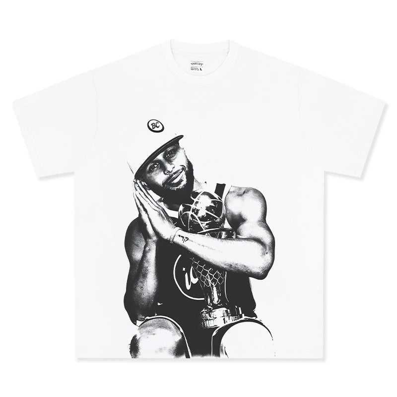 HIGH STREET NBA STAR PRINTED VINTAGE TEE | DENNIS RODMAN V6.5