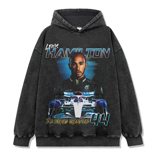 VINTAGE GRAPHIC TEE&HOODIE |LEWIS HAMILTON V8.20
