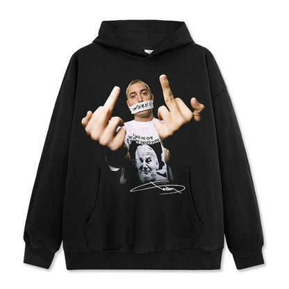 HIGH STREET HIP-HOP STAR BEDRUCKTES VINTAGE-T-SHIRT | CHRIS BROWN V7.6