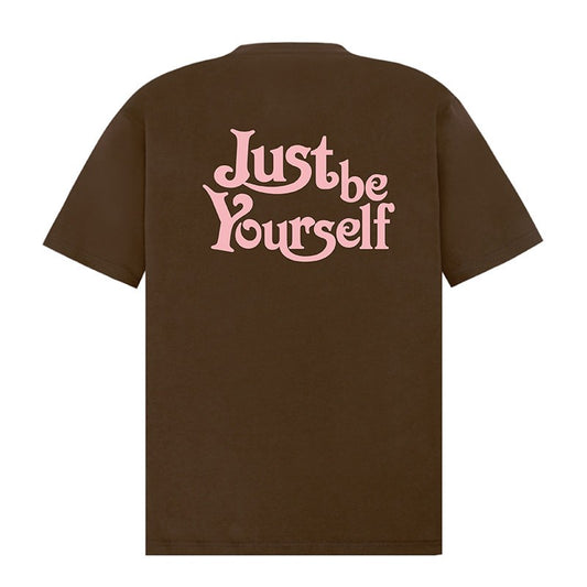 Back Letter Print Design Loose Casual Streetwear T-Shirt