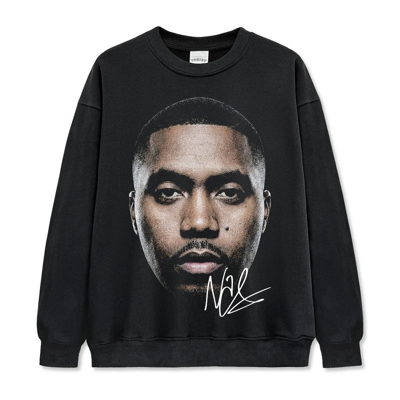 HIGH STREET HIP-HOP STAR BEDRUCKTES VINTAGE-T-SHIRT | CHRIS BROWN V7.6
