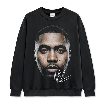 HIGH STREET HIP-HOP STAR BEDRUCKTES VINTAGE-T-SHIRT | CHRIS BROWN V7.6