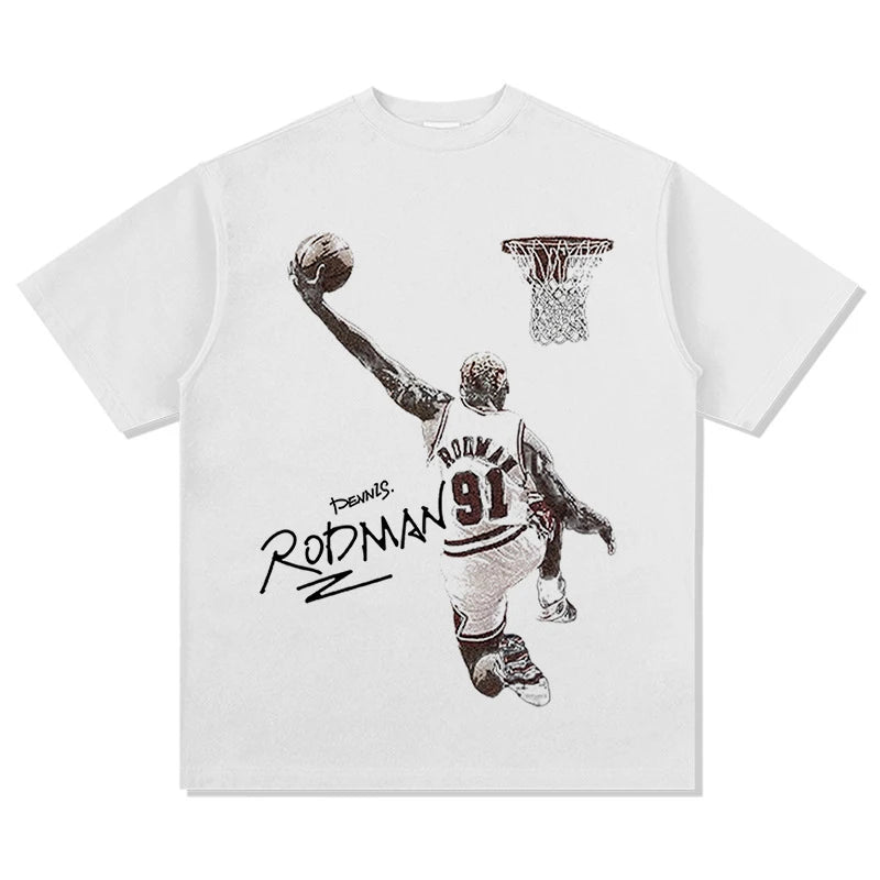 HIGH STREET NBA STAR PRINTED VINTAGE T-SHIRT | BRUNSON V7.3