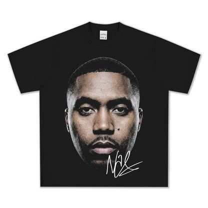 HIGH STREET HIP-HOP STAR BEDRUCKTES VINTAGE-T-SHIRT | CHRIS BROWN V7.6