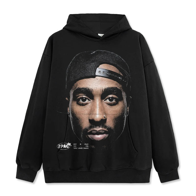 HIGH STREET HIP-HOP STAR BEDRUCKTES VINTAGE-T-SHIRT | CHRIS BROWN V7.6