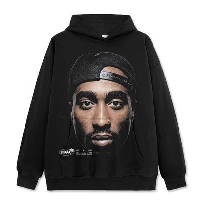 HIGH STREET HIP-HOP STAR BEDRUCKTES VINTAGE-T-SHIRT | CHRIS BROWN V7.6