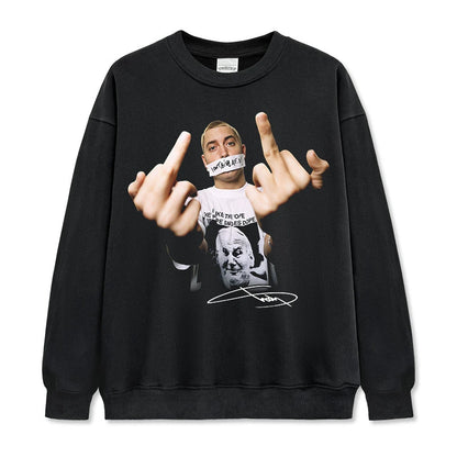HIGH STREET HIP-HOP STAR BEDRUCKTES VINTAGE-T-SHIRT | CHRIS BROWN V7.6