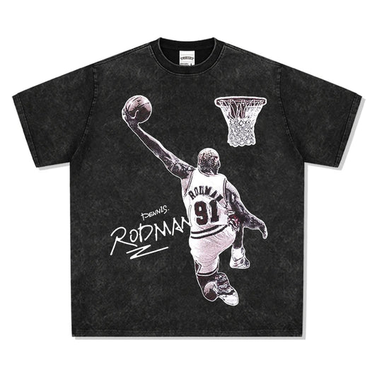 VINTAGE GRAPHIC TEE | Dennis Rodman V8.6