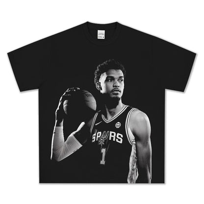 HIGH STREET NBA STAR PRINTED VINTAGE TEE | JALEN BRUNSON V7.2