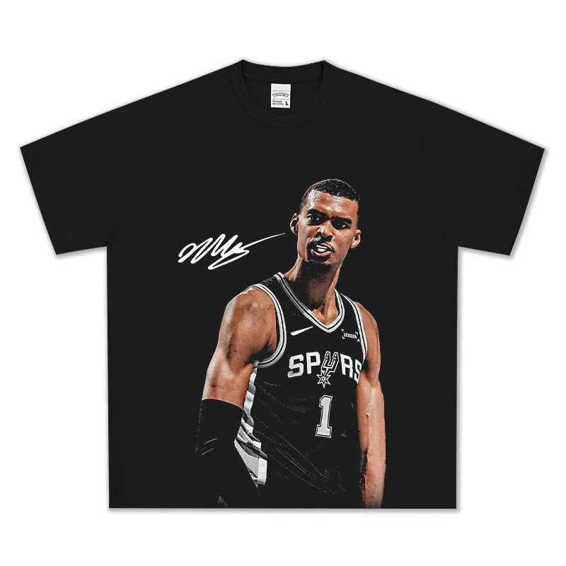 HIGH STREET NBA STAR PRINTED VINTAGE TEE | JALEN BRUNSON V7.2