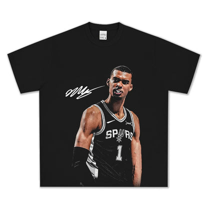 HIGH STREET NBA STAR PRINTED VINTAGE TEE | JALEN BRUNSON V7.2