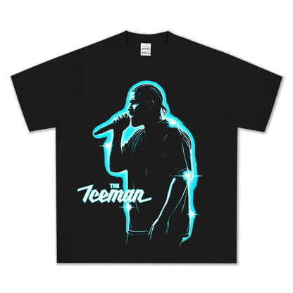 HIGH STREET HIP-HOP STAR BEDRUCKTES VINTAGE-T-SHIRT |DRAKE V7.2