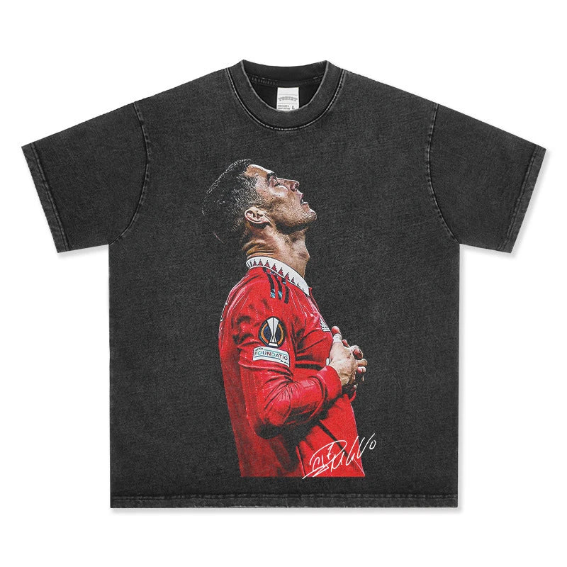 VINTAGE GRAPHIC TEE | Cristiano Ronaldo V8.6
