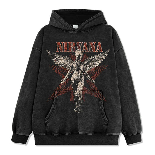 VINTAGE GRAPHIC TEE&HODDIE |NIRVANA V9.9