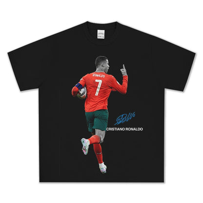 HIGH STREET SOCCER STAR BEDRUCKTES VINTAGE-T-SHIRT | LAMINE YAMAL V5.28