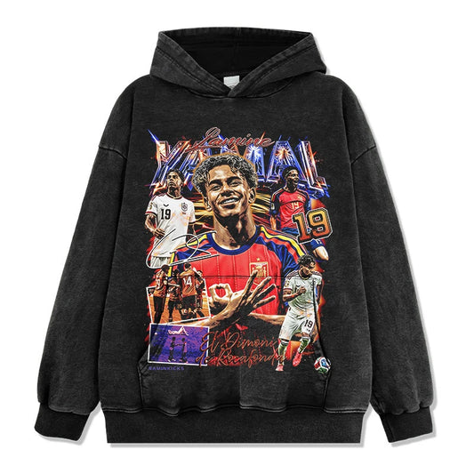 VINTAGE GRAPHIC TEE&HOODIE |World Cup Champion Lamine Yamal V7.23
