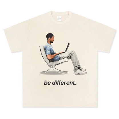 HIGH STREET NBA STAR BEDRUCKTES VINTAGE-T-SHIRT | JAMES V6.5