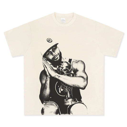 VINTAGE GRAPHIC TEE | NBA Champion Stephen Curry V8.6
