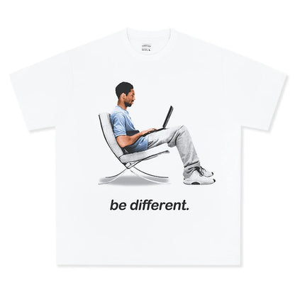 HIGH STREET NBA STAR BEDRUCKTES VINTAGE-T-SHIRT | JAMES V6.5
