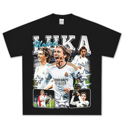 T-SHIRT VINTAGE IMPRIMÉ FOOTBALLEUR DE RUE | LAMINE YAMAL V5.28