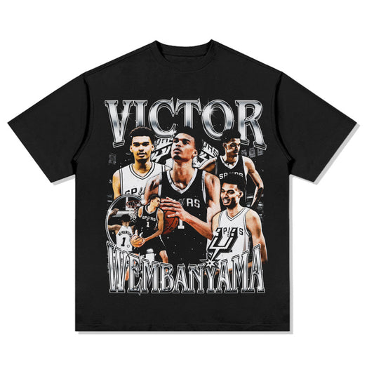 HIGH STREET NBA STAR PRINTED  VINTAGE TEE | WEMBY