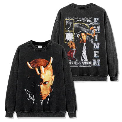 HIGH STREET HIP-HOP STAR BEDRUCKTES VINTAGE-T-SHIRT | CHRIS BROWN V7.6