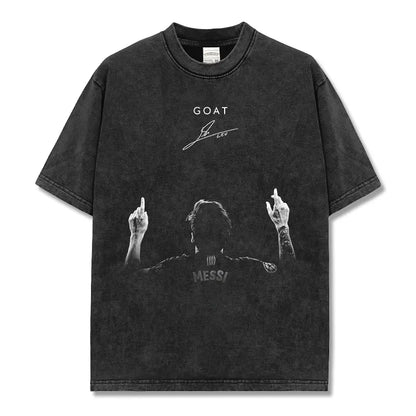 VINTAGE GRAPHIC TEE&HOODIE | Messi V9.23