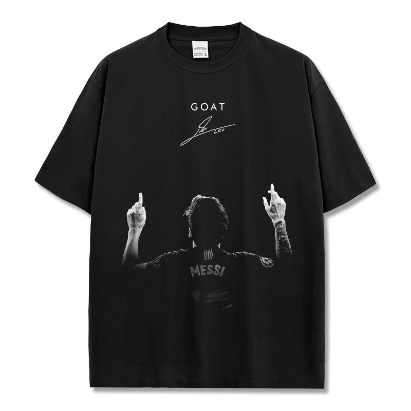 VINTAGE GRAPHIC TEE&HOODIE | Messi V9.23