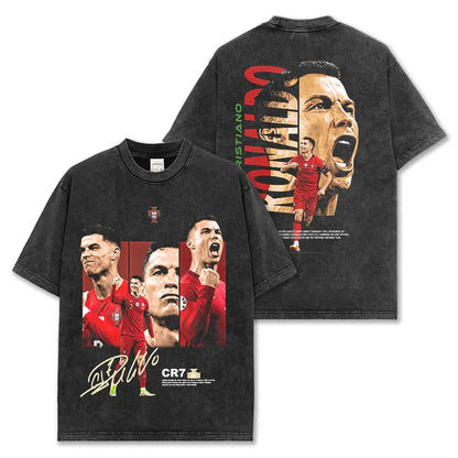 VINTAGE GRAPHIC TEE&HODDIE |RONALDO V9.23