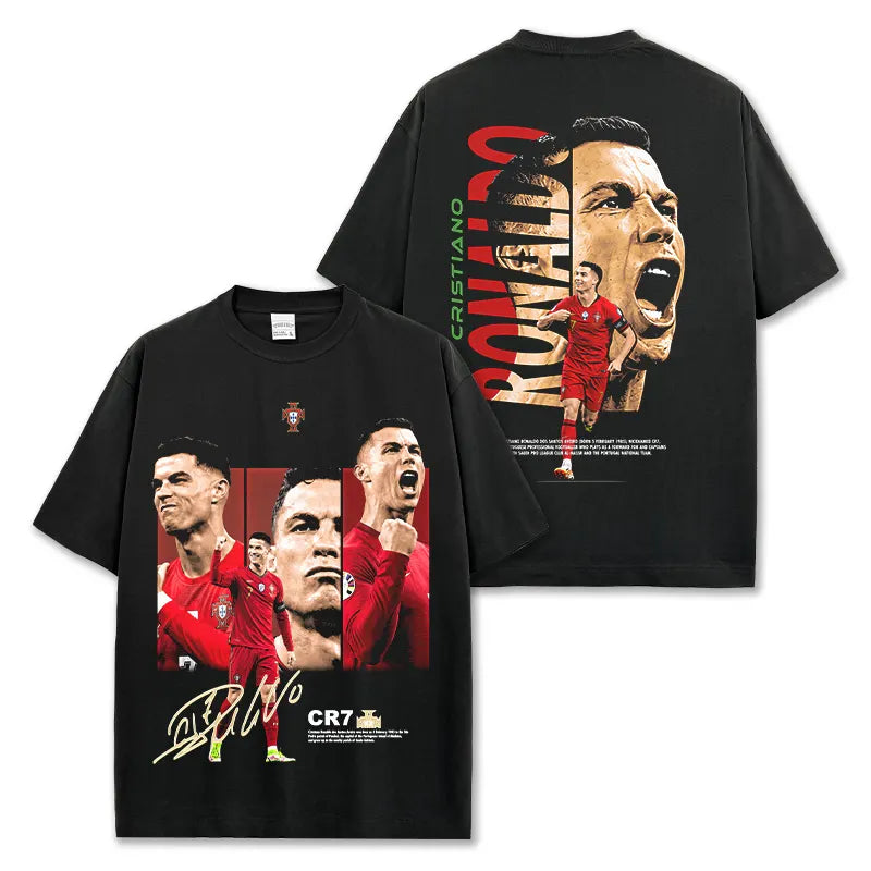 VINTAGE GRAPHIC TEE&HODDIE |RONALDO V9.23